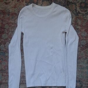 White Long Sleeve Women's Top